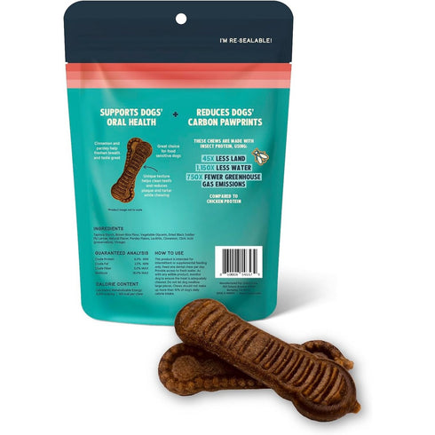 Jiminy's Dental Chew Dog Treats for Large Adult Dogs 7Ct - Poudre Pet and Feed Supply